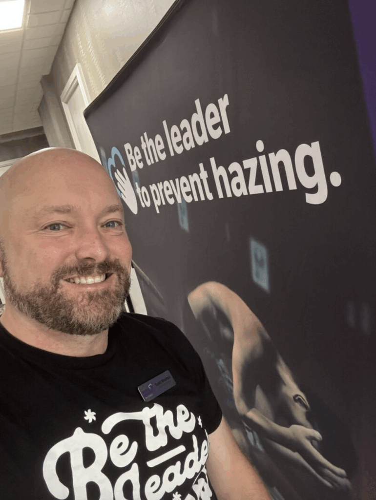 Todd Shelton is a major advocate for the anti-hazing movement