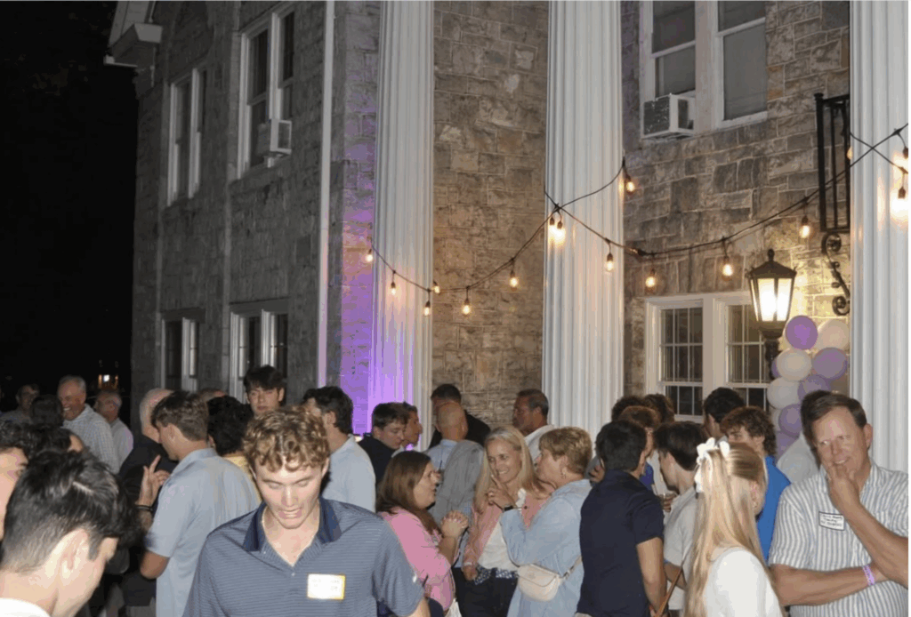 Friday night welcome reception